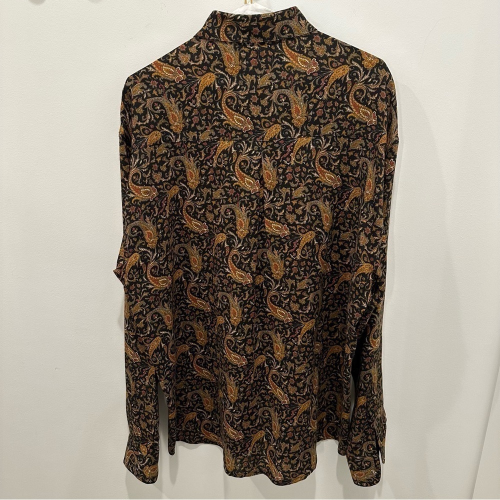 Vintage Bullock & Jones Patterned Button Down - Picture 3 of 5